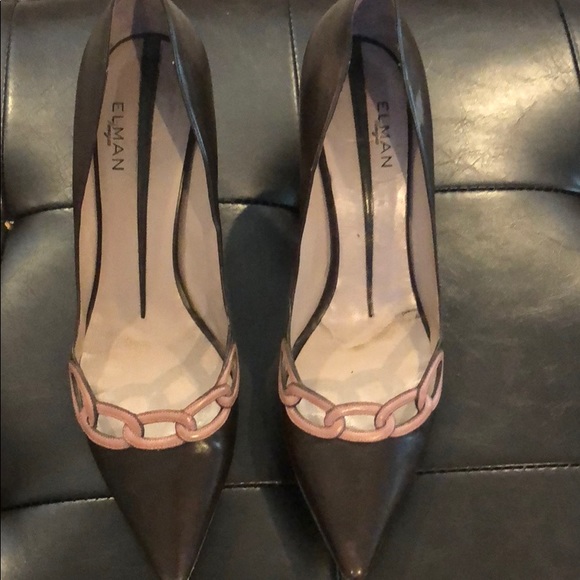 Brown designer heels - Picture 2 of 8